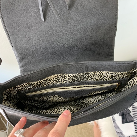 Sole society THALIA grey saddlebag - Picture 3 of 6